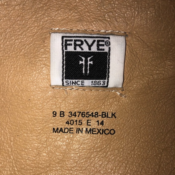 FRYE WOMENS BLACK BOOTS - Picture 3 of 4